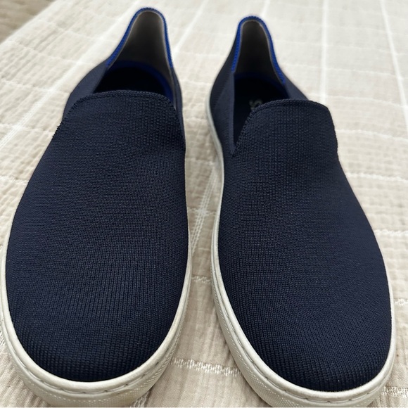 Rothy's Shoes - Rothy's Navy Blue Slip-On Sneakers